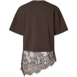 PIECES PIECES dame t-shirt PCMAVE T-shirt Hot Fudge