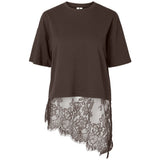PIECES PIECES dame t-shirt PCMAVE T-shirt Hot Fudge