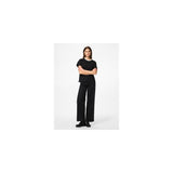 PIECES PIECES dame t-shirt PCRIA T-shirt Black contrast white