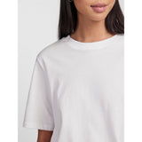 PIECES PIECES dame t-shirt PCRIA T-shirt Bright White