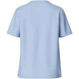 PIECES PIECES dame t-shirt PCRIA T-shirt Cashmere Blue