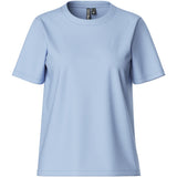 PIECES PIECES dame t-shirt PCRIA T-shirt Cashmere Blue