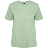 PIECES PIECES dame t-shirt PCRIA T-shirt Quiet Green