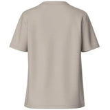 PIECES PIECES dame t-shirt PCRIA T-shirt Silver Gray