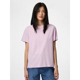 PIECES PIECES dame t-shirt PCRIA T-shirt Winsome Orchid