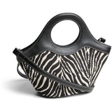 PIECES PIECES dame taske PCVERA Bag Birch Zebra