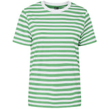 PIECES PIECES dame tee PCRIA T-shirt Absinthe Green BRIGHT WHITE