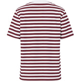 PIECES PIECES dame tee PCRIA T-shirt Tawny Port BRIGHT WHITE