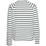 PIECES PIECES dame top PCBIBI Top Navy Blazer CLOUD DANCER