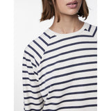 PIECES PIECES dame top PCBIBI Top Navy Blazer CLOUD DANCER