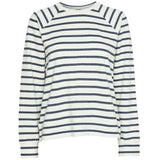 PIECES PIECES dame top PCBIBI Top Navy Blazer CLOUD DANCER