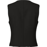 PIECES PIECES dame vest PCKAMIL Vest Black