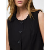 PIECES PIECES dame vest PCKAMIL Vest Black