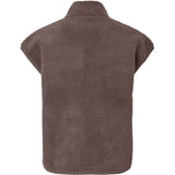 PIECES PIECES dame vest PCSADIA Vest Coffee Quartz