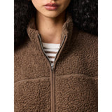 PIECES PIECES dame vest PCSADIA Vest Coffee Quartz