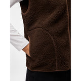 PIECES PIECES dame vest PCSADIA Vest Hot Fudge