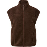 PIECES PIECES dame vest PCSADIA Vest Hot Fudge