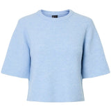 PIECES Pieces dame strik PCSILLY Knit Cashmere Blue MELANGE