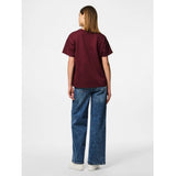 PIECES Pieces dame t-shirt PCSKYLAR T-shirt Tawny Port