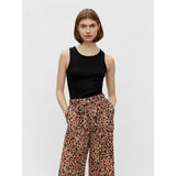 PIECES Pieces dame top PCPESTINA Restudsalg Black