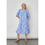 Sisters Point SISTERS POINT dame kjole IBISA Dress Blue Stripes
