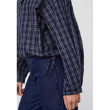 Sisters Point SISTERS POINT dame skjorte EDWIN Shirt Navy Check