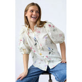 Sisters Point SISTERS POINT dame skjorte ELLA Shirt Light Wild Flower