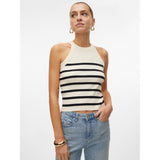 Vero Moda VERO MODA DAME TOP VMSABA Top Birch Stripes black