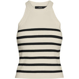 Vero Moda VERO MODA DAME TOP VMSABA Top Birch Stripes black