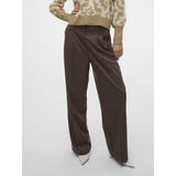 Vero Moda VERO MODA Dame Bukser VMNila Pant Chocolate Brown