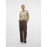 Vero Moda VERO MODA Dame Bukser VMNila Pant Chocolate Brown