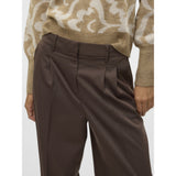 Vero Moda VERO MODA Dame Bukser VMNila Pant Chocolate Brown