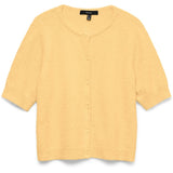 Vero Moda VERO MODA Dame Cardigan VMDoffy Cardigan Golden Haze WHITE MELANGE