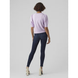 Vero Moda VERO MODA Dame Pullover VMDoffy Knit Orchid Bloom MELANGE