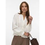 Vero Moda VERO MODA dame VMJULES Blouse Snow white