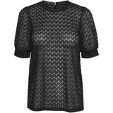 Vero Moda VERO MODA dame bluse VMBECCA Restudsalg Black