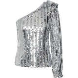 Vero Moda VERO MODA dame bluse VMEFI Restudsalg Silver Colour