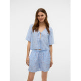 Vero Moda VERO MODA dame bluse VMODETTE Blouse Snow White Cherry
