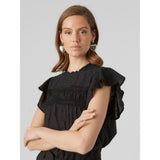 Vero Moda VERO MODA dame bluse VMTRINE Top Black