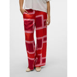 Vero Moda VERO MODA dame bukser VMREBA Restudsalg Fiery Red Silba