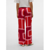 Vero Moda VERO MODA dame bukser VMREBA Restudsalg Fiery Red Silba