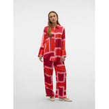 Vero Moda VERO MODA dame bukser VMREBA Restudsalg Fiery Red Silba