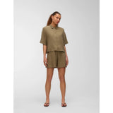 Vero Moda VERO MODA dame shorts VMLINN Shorts kalamata melange