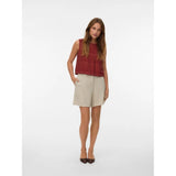 Vero Moda VERO MODA dame top AWBETRIX Top Russet Brown