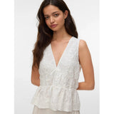 Vero Moda VERO MODA dame top VMANN Top Snow white