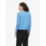 VILA VILA DAME CARDIGAN VIRIL SHORT L/S KNIT CARDIGAN-NOOS Cardigan All Aboard DARK MELANGE