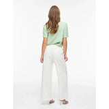 VILA VILA dame bukser VIGERY Pant Cloud Dancer