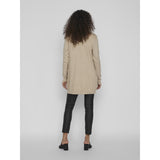 VILA VILA dame cardigan VIRIL Cardigan Natural MELANGE