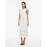 VILA VILA dame kjole VIAMALINA Dress Snow white