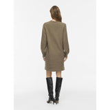 VILA VILA dame kjole VINIKOLINA Dress Falcon Melange